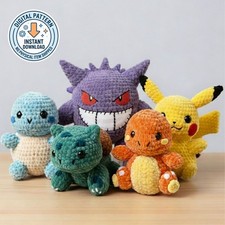 Pokemon Crochet: The Ultimate Collection of A...