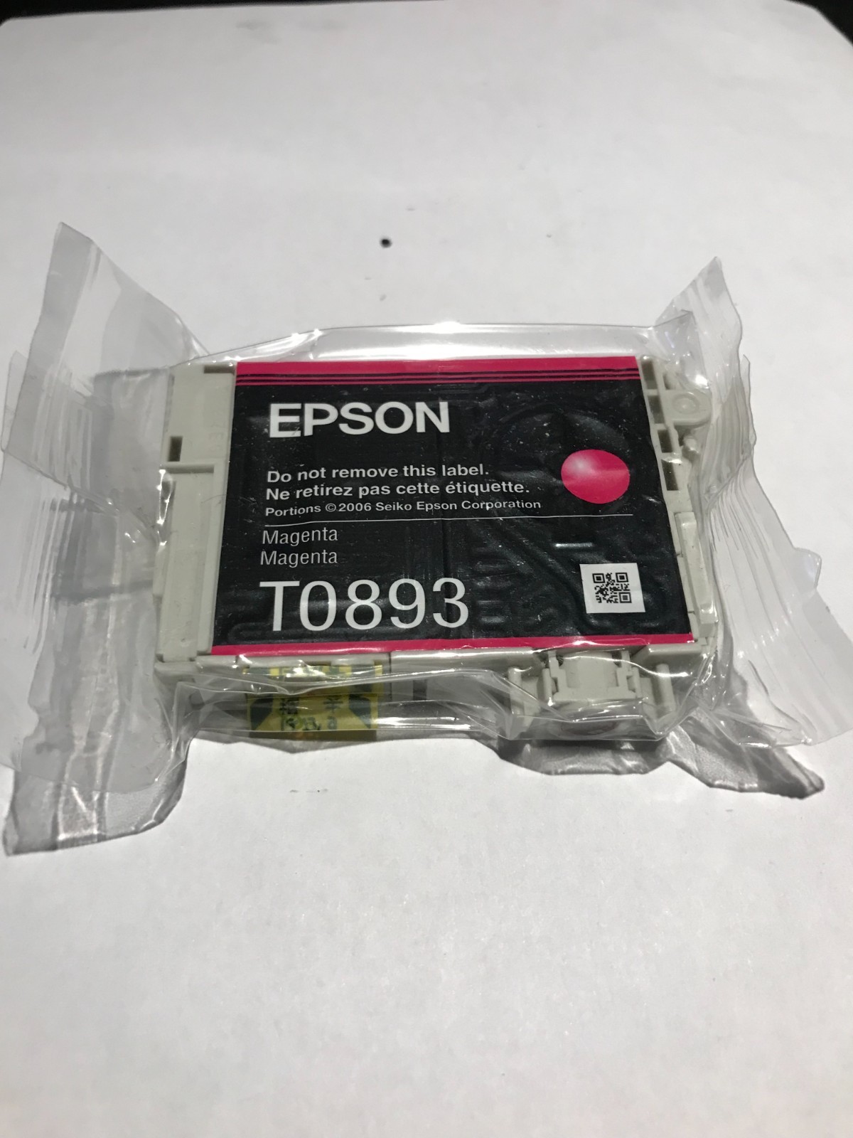 GENUINE EPSON T0893 C13T08924011 MAGENTA S20 S21 SX100 SX105 SX110 SX115 SX200