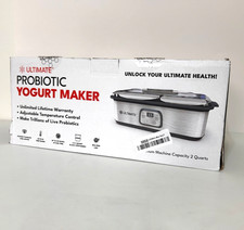 Ultimate Probiotic Yogurt Maker with Adjustable Temperature Time Control, New