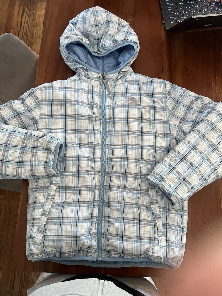 Chaqueta reversible North Face 550 para niña talla 10 Foto 3 de 4