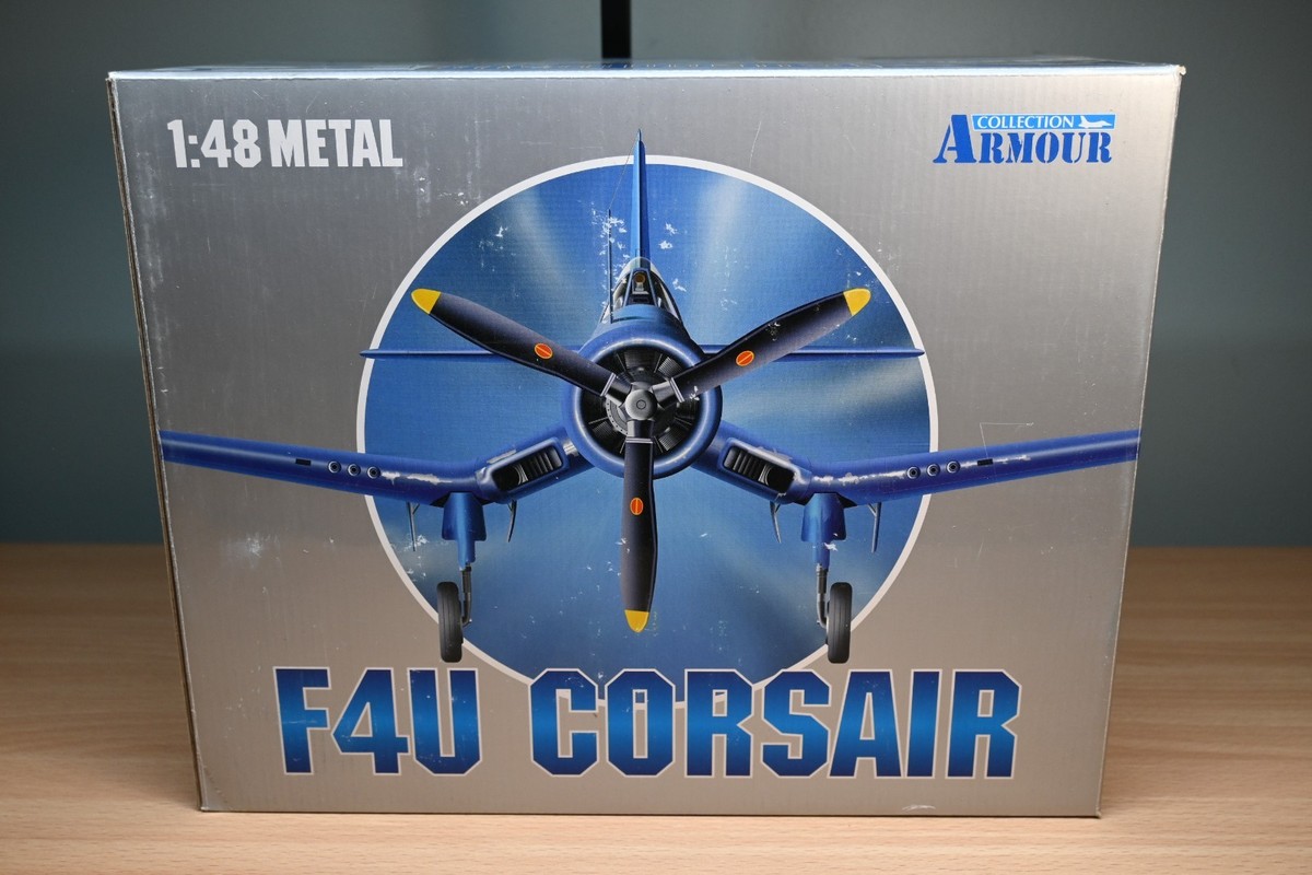 Franklin Mint Armour Collection 1/48 Scale F4U Corsair US Navy