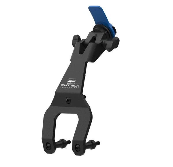 Support Quad Lock Ducati DesertX Evotech pour éviter les fixations de guidon instables