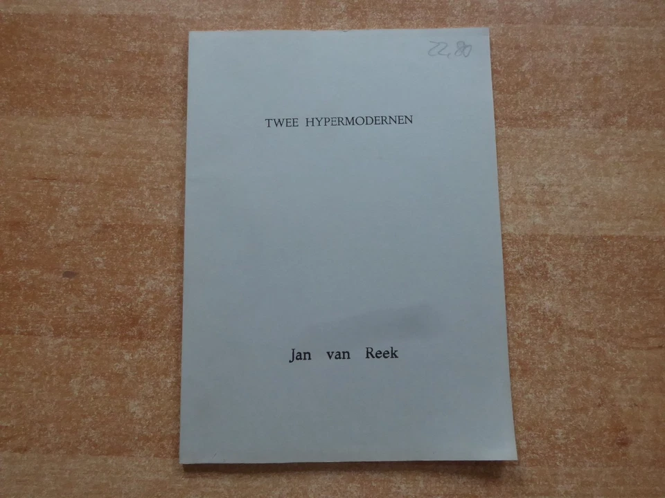 Jan van Reek: Twee Hypermodernen Schaakspelers als Eindspelkunstenaars deel 21 - Bild 1 von 1