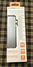 HyperDrive 7-in-2 USB-C Hub 4K HDMI USB-C 40Gb 100W PD for Intel MacBook Pro/Air