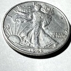 1942 D Liberty Walking Half Dollar 50C Silver Business Strike Circulated
