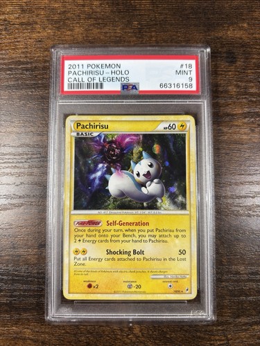 Pachirisu graded PSA 9 for sale on eBay