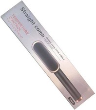 Straight Comb Hair Straightener Multi Temperature Control Hot Pink Model FH909