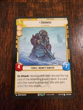 Star Wars Unlimited - Zuckuss The Findsman - 204 - Legends of the Force SWU LOF