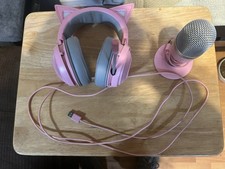 Razer Seiren V3 Mini Ultra USB Microphone And Matching Headset - Quartz Edition