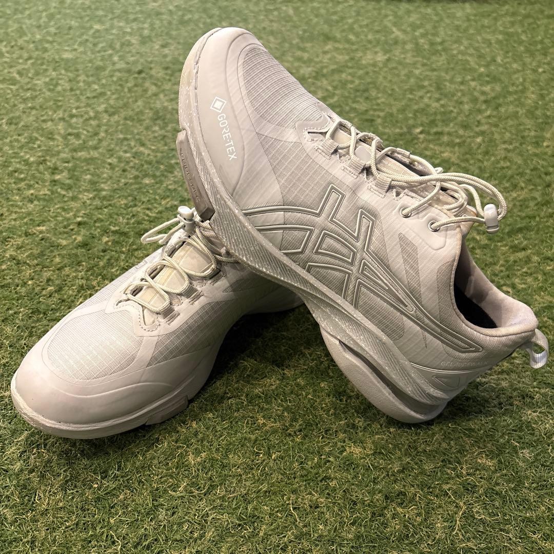 ASICS GORE-TEX White Sneakers Men's Lightweight 26.5cm New