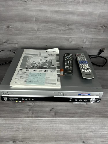 Panasonic DMR-ES35V Combo DVD VHS Player VHS Recorder W/ Remote Tested Working - Picture 8 of 11
