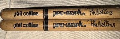 Phil Collins / Genesis  We Can t Dance  Tour-Issued Promark Drumsticks   Houston