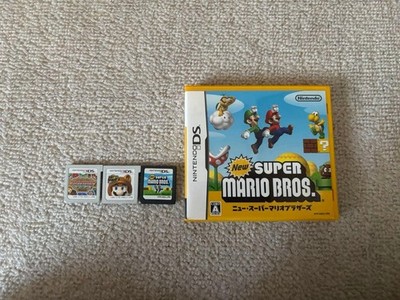 Tested Mario software 3-piece set