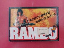 Rambo Famicom Video Game Cartridge Classic NES 8-bit Retro Collection
