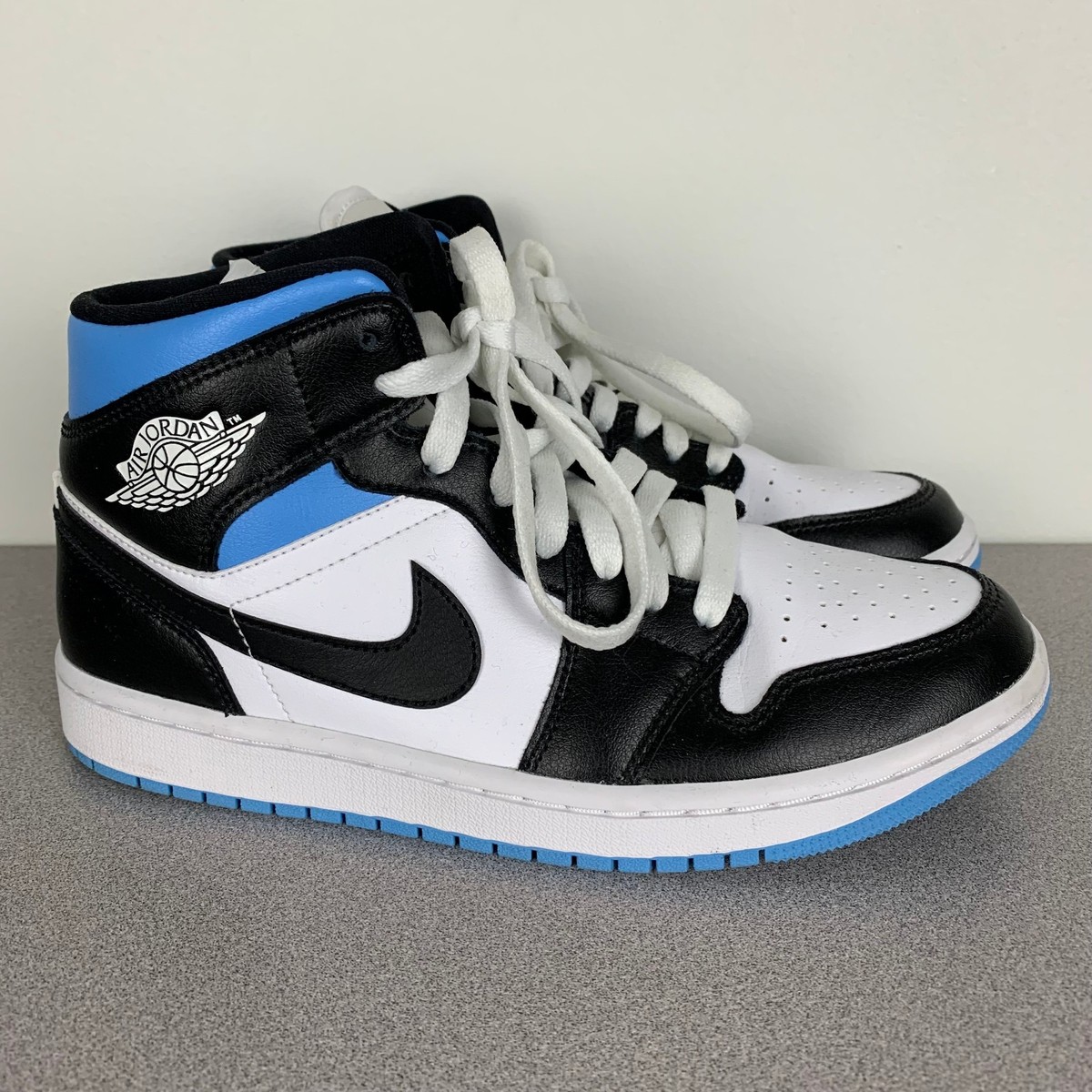 エアジョーダン 1 ミッド BQ6472-102 Air Jordan 1 Mid University Blue BQ6472-102 Women's size 8 | eBay