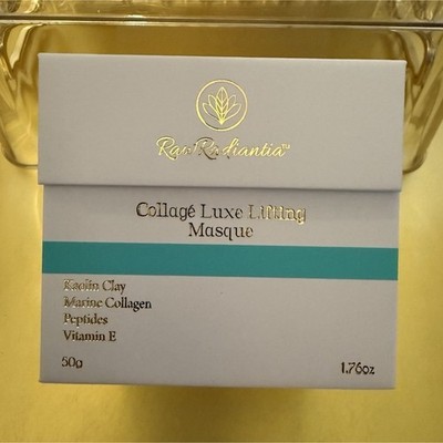 RawRadiantia Collagé Luxe Lifting Mask Marine Collagen Peptides Paraben-Free