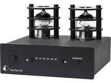 Pro-Ject Tube Box S2 MM & MC Tube Phono Preamplifier + Linear Power Supply 18V
