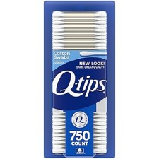 Q-tips Original Cotton Swabs, 100 Cotton, For Hygiene  Beauty, 750 Count.