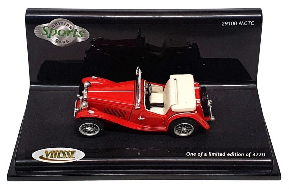 Velocidadesse escala 1/43 diecast 29100 - MG TC - rojo Foto 4 de 4