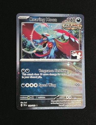Roaring Moon 109/162 Cosmos Holo Rare Pokemon Play! Prize Pack Series 5 NM