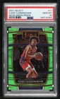 2021-22 Select Concourse Neon Green Prizm 68/75 Cade Cunningham PSA 10 Rookie RC