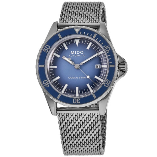 New Mido Ocean Star Tribute Blue Dial Steel Men's Watch M026.807.11.041.01