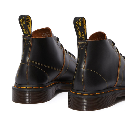 DR. MARTENS ARCHIVE CHURCH VINTAGE MONKEY BOOTS [BLACK] 16054001