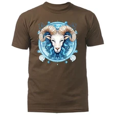 Aries Zodiac Sign Horoscope Astrological Graphic T-shirt