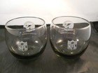 2 VINTAGE ST LOUIS CARDNIALS NFL FOOTBALL SMOKED HIGHBALL COCKTAIL GLASSES — photo 3