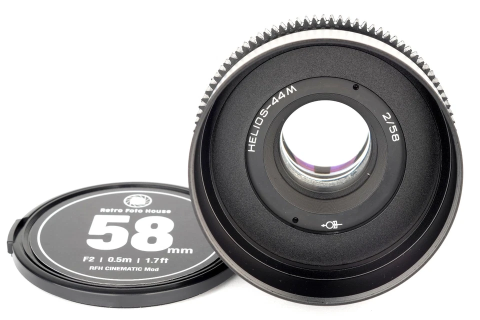 Montaje Leica L HELIOS 44 2/58mm *¡AJUSTADO PARA CINEASTAS!* Panasonic S1R S1 S1H S5 Foto 4 de 4