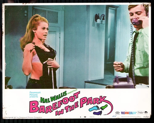 Barefoot in the Park 11"x14" Lobby Card #8 Robert Redford Jane Fonda