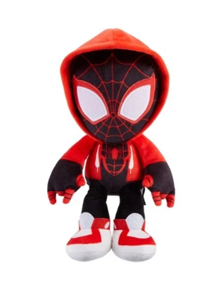 漫威蜘蛛侠迈尔斯·莫拉莱斯 8 英寸毛绒-收藏品填充人偶-全新 — 第 4/4 张图片