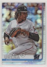 2019 Topps Chrome Prism Refractor Jose Urena #199 00iu