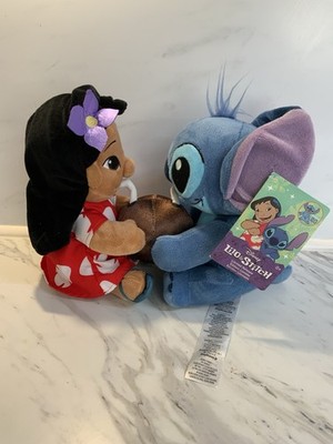 Disney Lilo & Stitch Spielzeug 20. Jahrestag Plüsch Set limitierte Ausgabe Teilen neu mit Etikett