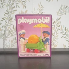 Playmobil 5402 Children with Pumpkin 1990 West Germany New in Box Factory Sealed
