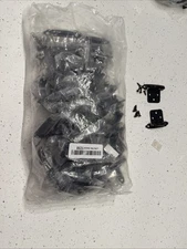 DecoBasics 48 Pack 1/2" Overlay Cabinet Hinge Rubbed Bronze Flush Mount