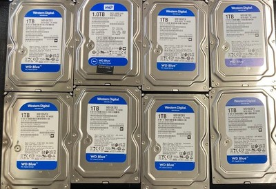 Western Digital Blue WD10EZEX 3.5in 1TB 7200 RPM SATA 6 Gb/s 64 MB Cache