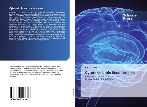 Hans Von Holst | Cytotoxic Brain Tissue Edema | Taschenbuch | Englisch (2020)-image