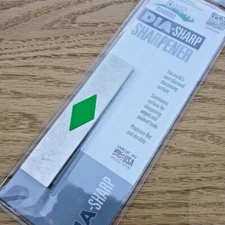 DMT D4 Dia-Sharp Diamond Knife Sharpener w/Extra Fine Grit 4" X ⅞" Pocket Stone