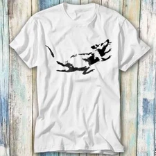 Banksy Rat Running In A Clock T Shirt Meme Gift Top Tee Unisex 1227