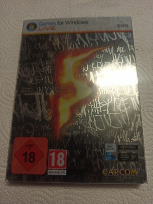 Resident Evil 5 - Collector's Edition (PC, 2009) In Folie 