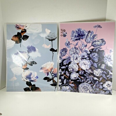 New IKEA BILD FLORAL 3-Prints 12.25 x 16 25'' HARDY/FRANCES/JACOBS