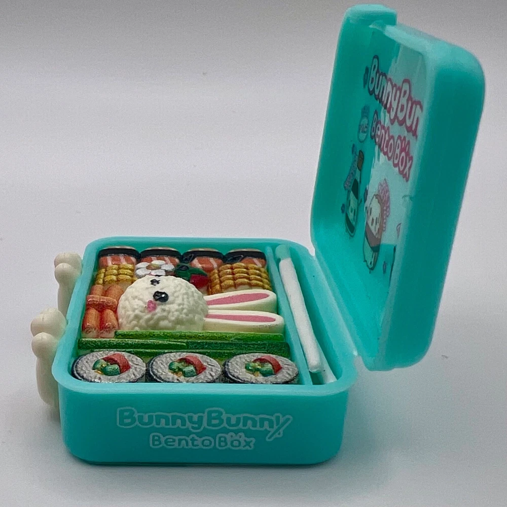 Bunny Bento Box Mini Brands Kawaii w/ Chopsticks ZURU Rare Bunny Bento Box Mini Brands Kawaii w/ Chopsticks ZURU Rare