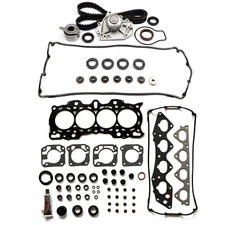 Cylinder Head Gasket Set & Timing Belt Kit For 1996-2001 Acura Integra LS 1.8L