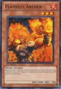 Flamvell Archer - DREV-EN095 - Common - 1st Edition x3 - Lightly Played