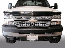 Cold Front Winter Grille Cover For Chevy Silverado 05-07 25003500 Truck Flames