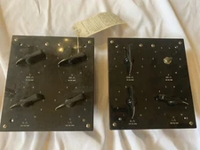 Shallcross Instrument 25498 Resistance Decade Box Panel Mount Lot (2) [Untested]