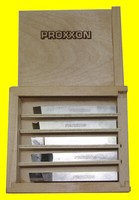 Proxxon 24530 Satz Drehstahl DrehstäHle 8X8Mm 5 Teilig FüR Pd230/E & Pd250/E Neu