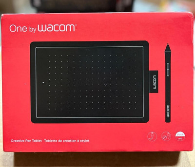 One by Wacom Small Graphics Drawing Tablet 8.3 x 5.7 Inches, Portable......