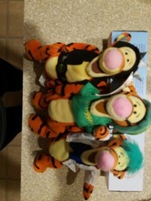 NWT Disney St. Patrick's Day Tigger 9" Mini Bean Bag Beanie set of 3
